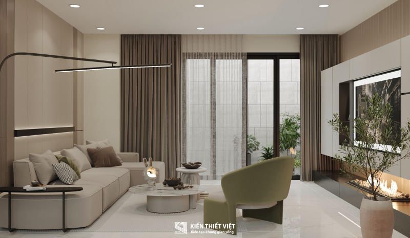THIẾT KẾ NỘI THẤT – KHÔNG GIAN KHÁCH BẾP (11)
