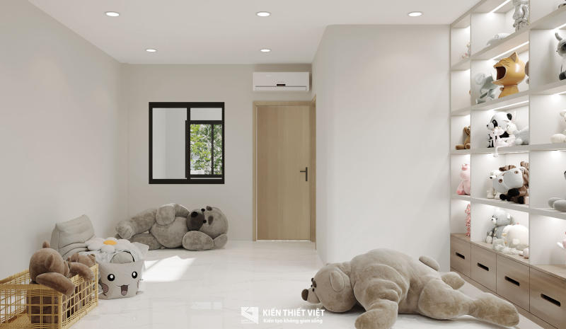 THIẾT KẾ NỘI THẤT – PHÒNG GẤU BÔNG (32)