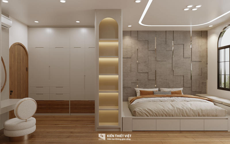 Thiết kế nội thất – Phòng ngủ 1 (13)