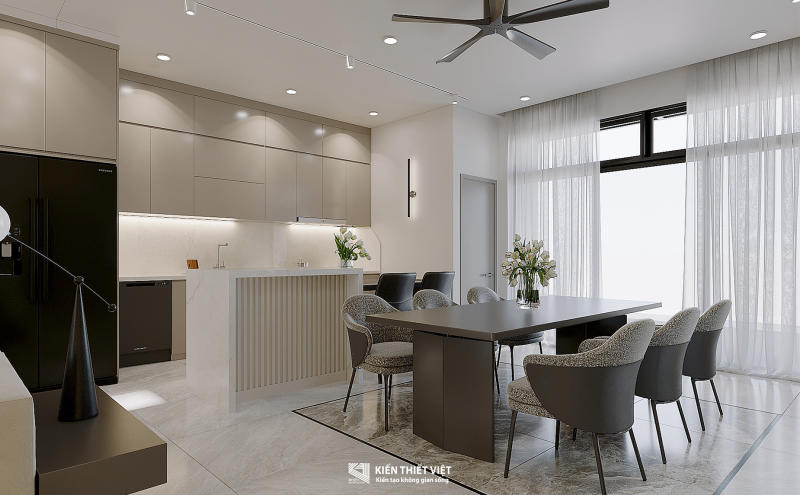 Thiết kế nội thất – Không gian khách bếp (12)