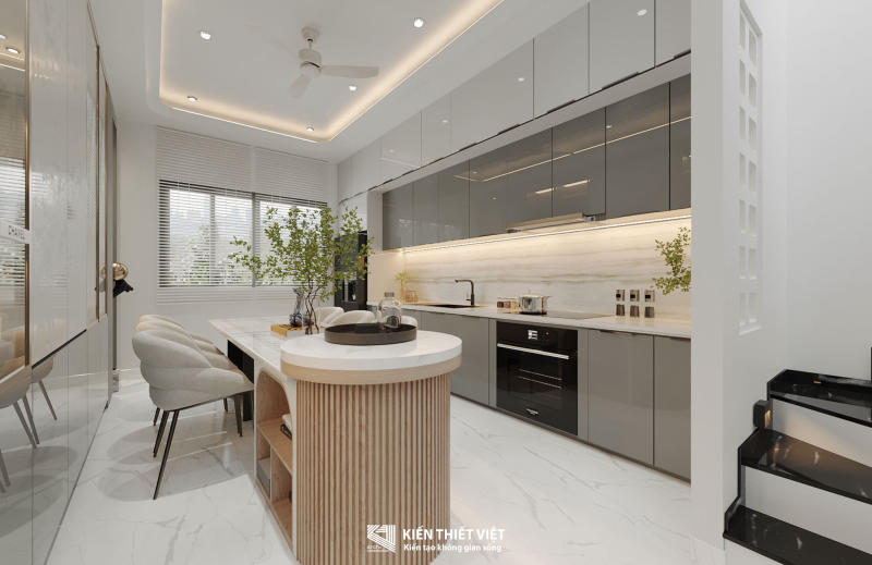 THIẾT KẾ NỘI THẤT – KHÔNG GIAN KHÁCH BẾP (10)