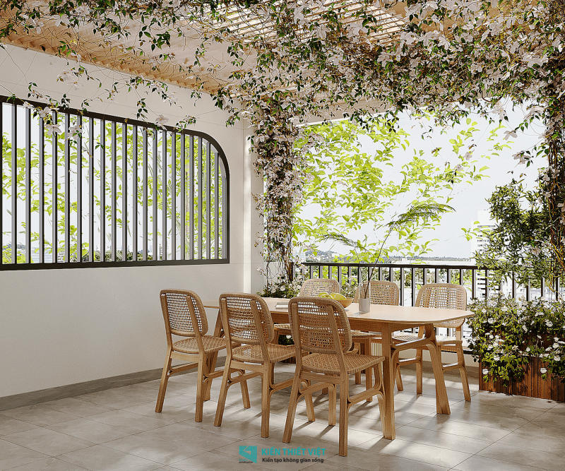 Thiết kế nội thất – Sân thượng (30)