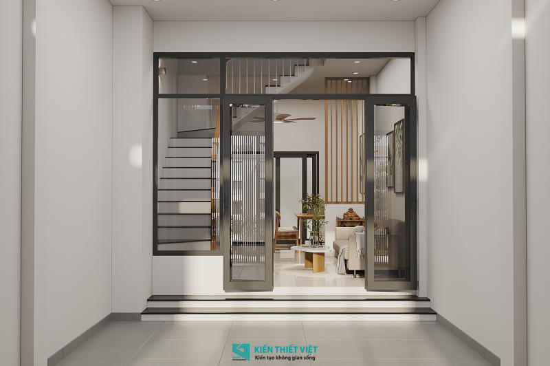 Thiết kế nội thất – Phòng khách bếp (4)
