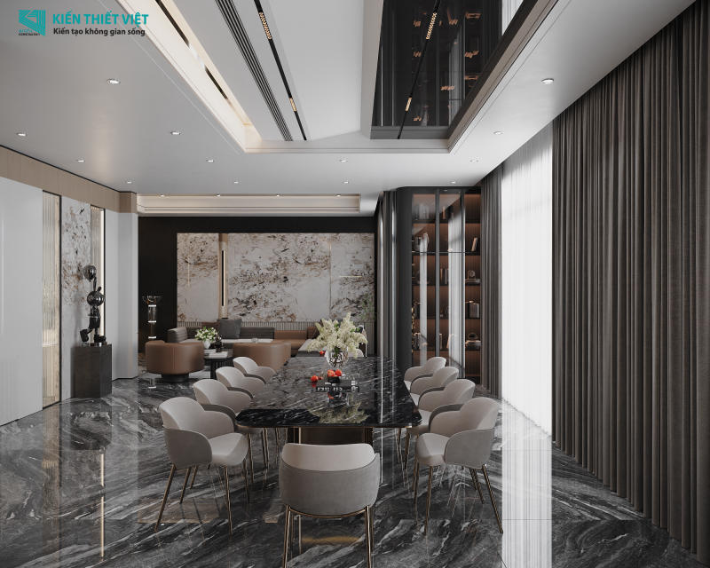 Thiết kế nội thất – Phòng khách bếp (31)