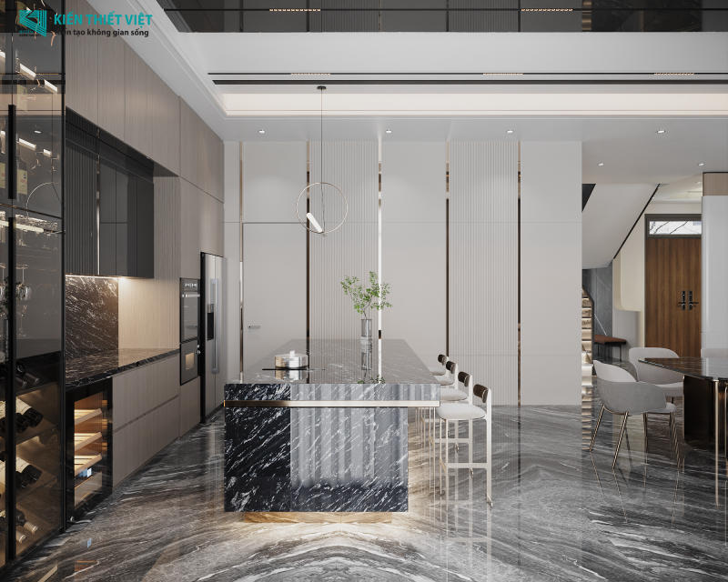 Thiết kế nội thất – Phòng khách bếp (34)