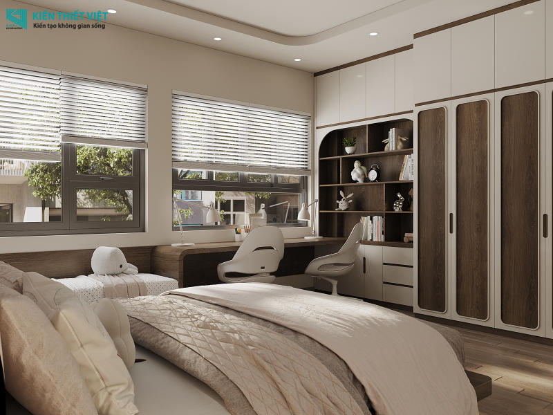 Thiết kế nội thất – Phòng ngủ 2 (31)
