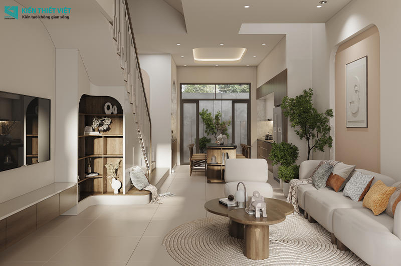 Thiết kế nội thất – Nội thất phòng khách bếp (7)