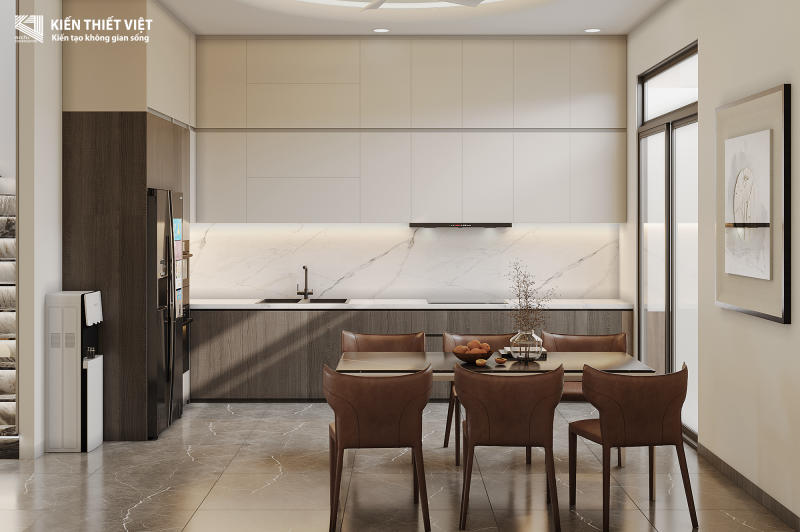 Thiết kế nội thất – Nội thất phòng khách bếp (10)