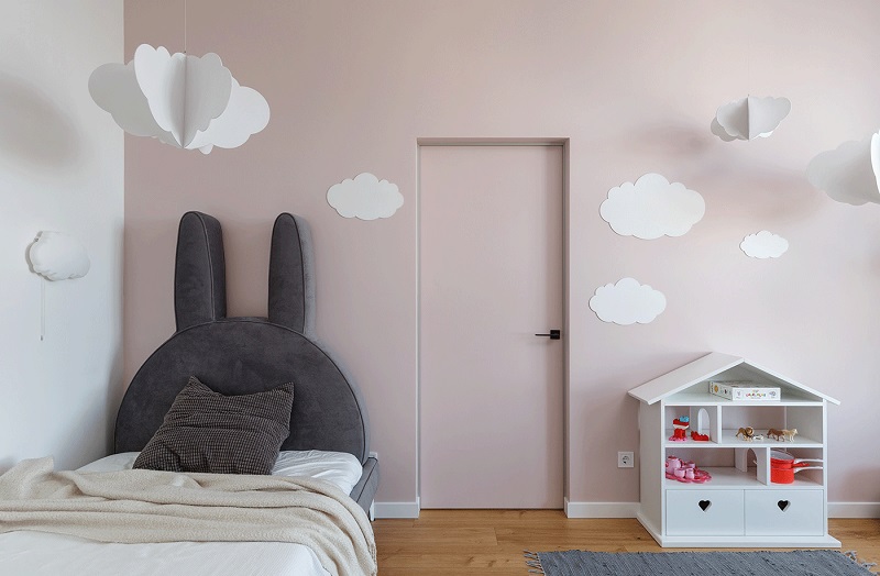 thiết kế nội thất phòng ngủ trẻ con