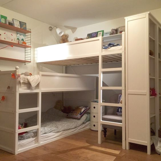mẫu giường tầng dành cho bé
