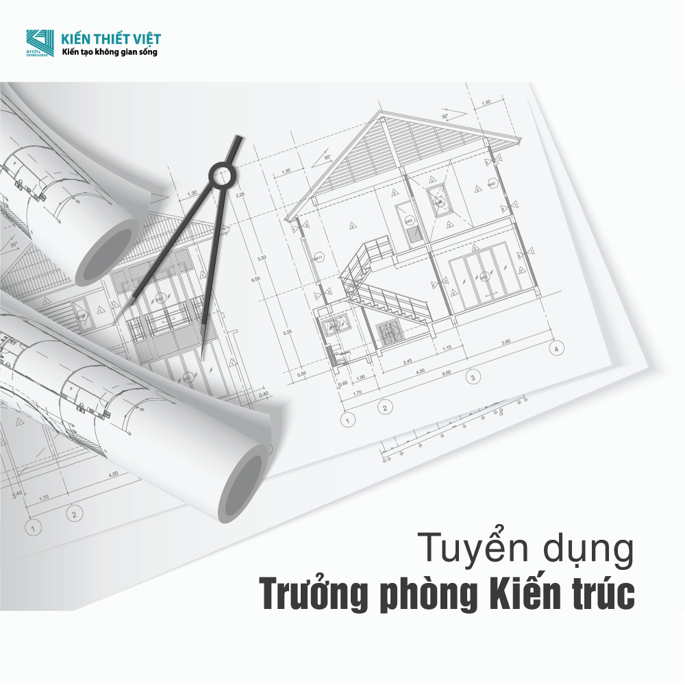 tuyển dụng trường phòng kiến trúc
