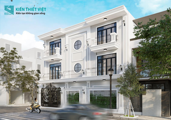 thiết kế nhà chị hoa
