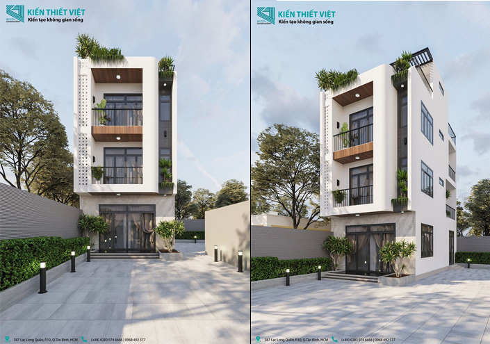 mặt tiền nhà phố 1 trệt 2 lầu anh thanh