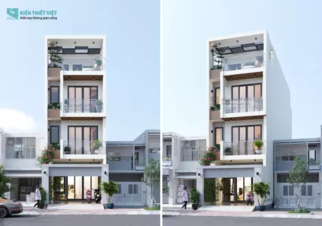 Thiết kế nhà phố kết hợp kinh doanh anh Tum quận Bình Tân