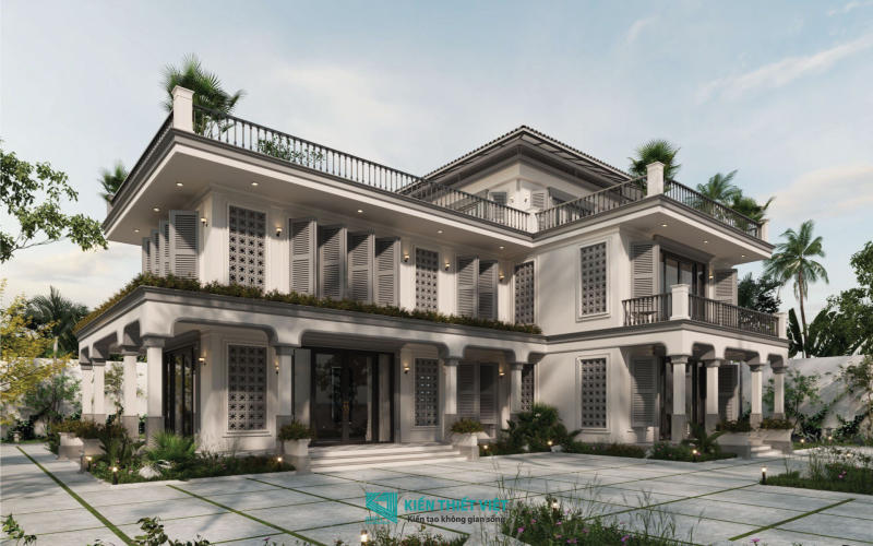 Dự án biệt thự N Villa phong cách Indochine mang đậm nét Á Đông