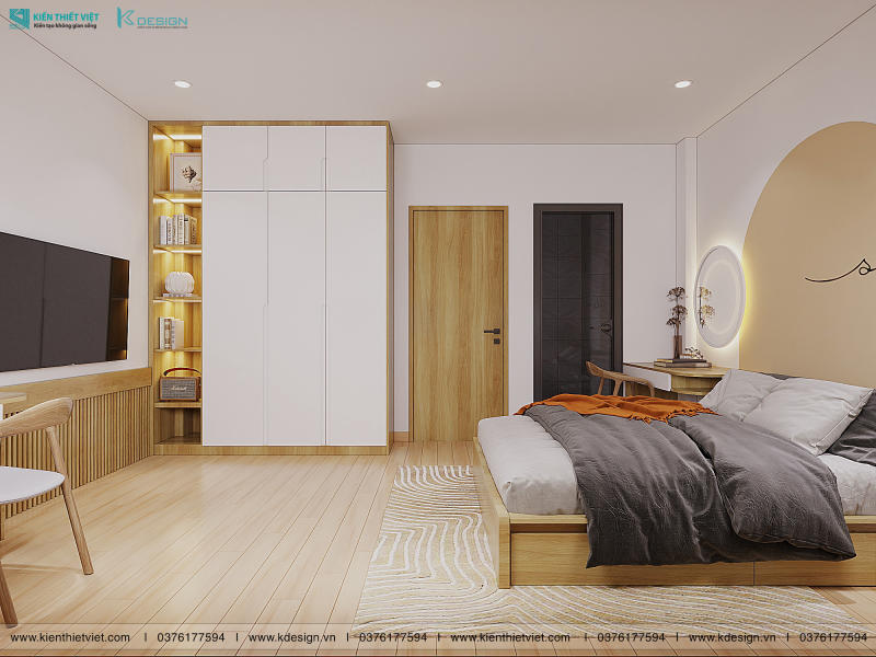Decor phòng ngủ đẹp phong cách hiện đại và tiện nghi