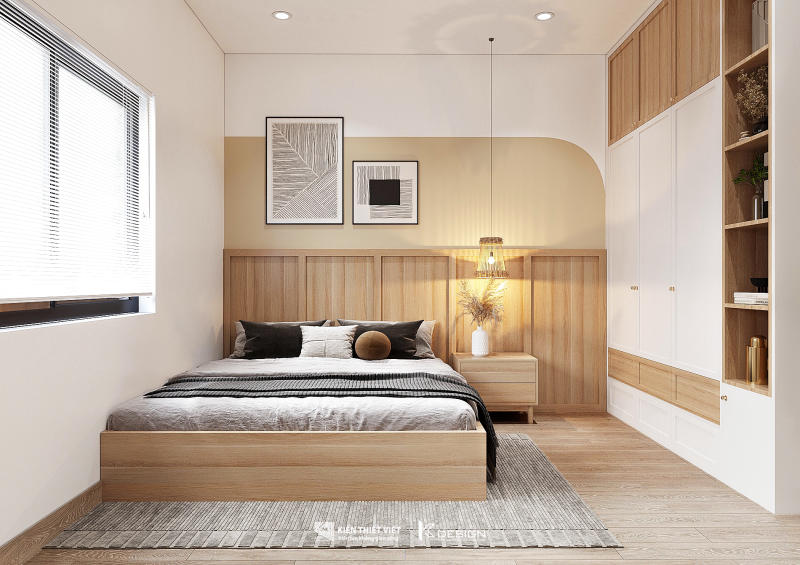 Thiết kế phòng ngủ đẹp phong cách tân cổ điển