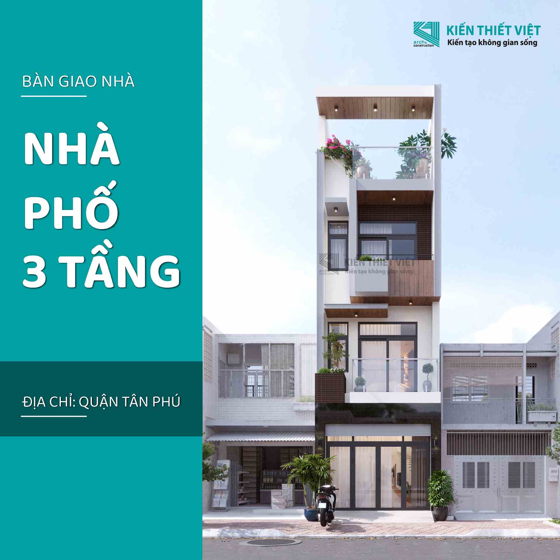 bàn giao nhà anh Lương - Tân Phú