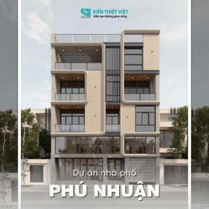thiết kế nhà phố anh Vũ Phú Nhuận