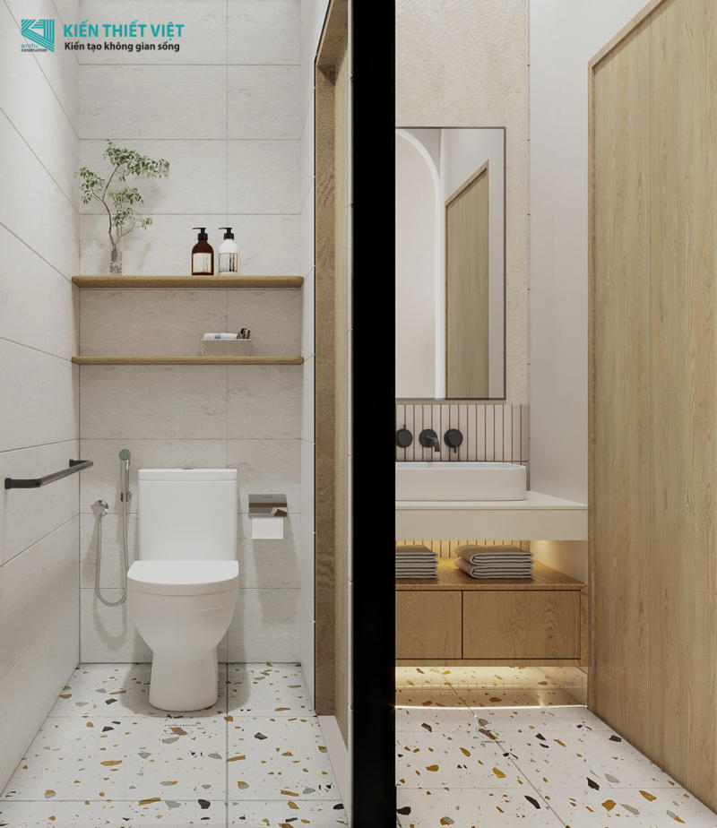 thiết kế nội thất nhà phố anh Thiện quận 8