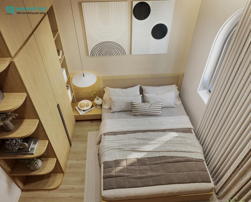 thiết kế nội thất nhà phố anh Thiện quận 8