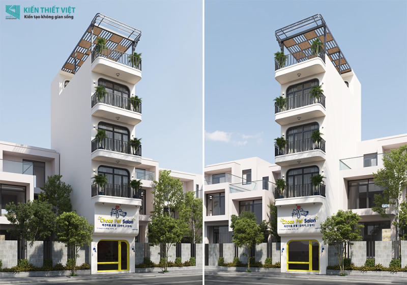 thiết kế nhà chị Trinh - Quận 7