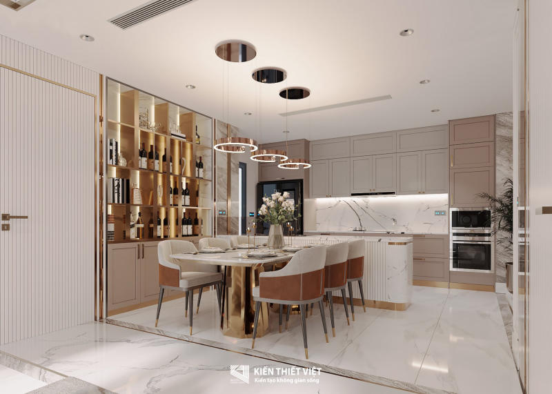 thiết kế nội thất căn hộ Horizon - Phú Mỹ Hưng