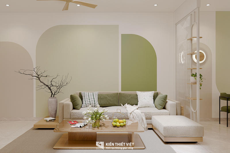 thiết kế nhà phố anh Tuân - Nhà Bè