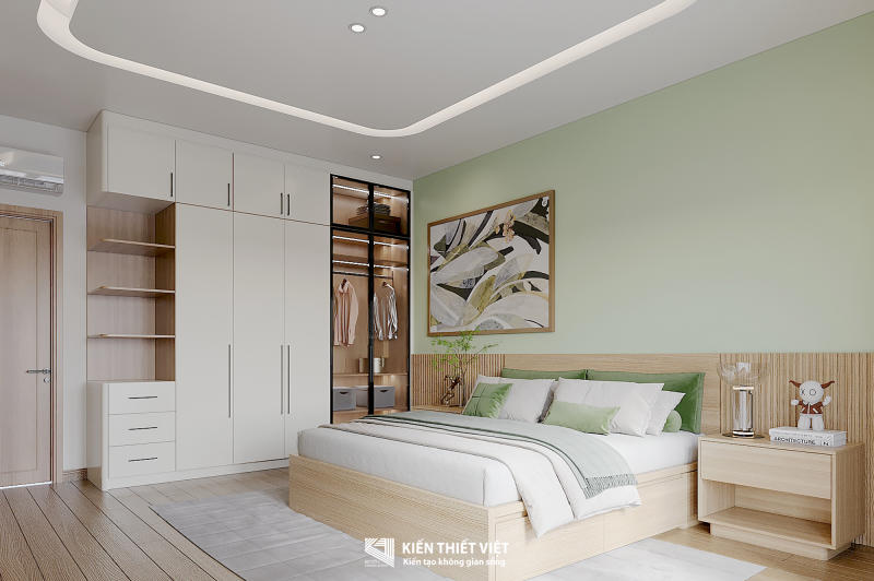 thiết kế nhà phố anh Tuân - Nhà Bè