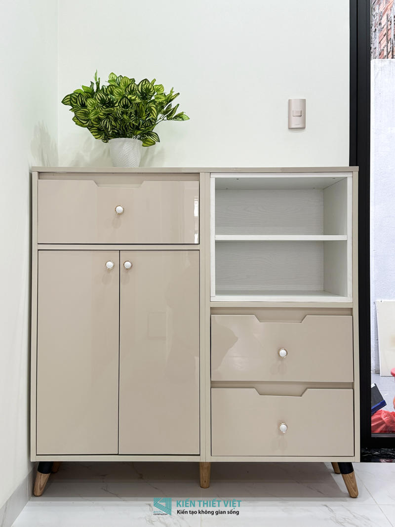 thực tế nhà phố 4 tầng chị Minh - Quận 7