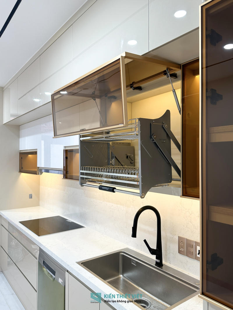 thực tế nhà phố 4 tầng chị Minh - Quận 7