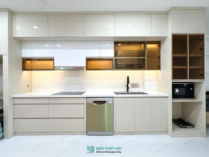 thực tế nhà phố 4 tầng chị Minh - Quận 7