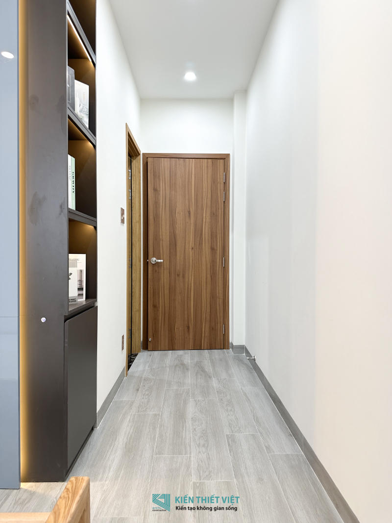 thực tế nhà phố 4 tầng chị Minh - Quận 7