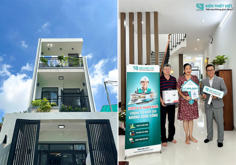 Bàn giao nhà phố cô Ngọc - Quận 6