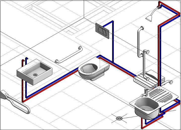 Bản vẽ cấp thoát nước trong nhà thiết kê hợp lý khoa học nhất 7 Bản vẽ cấp thoát nước sẽ xác định rõ kích thước của đường ống đúng tiêu chuẩn