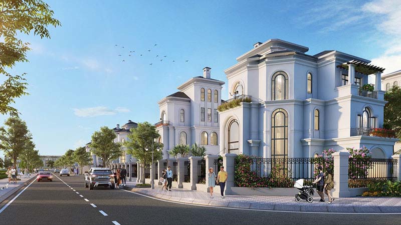 Xu hướng thiết kế khu biệt thự nghỉ dưỡng tiện nghi đẳng cấp 3 biet thu don lap dien tich 800m2 voi thiet ke dang cap