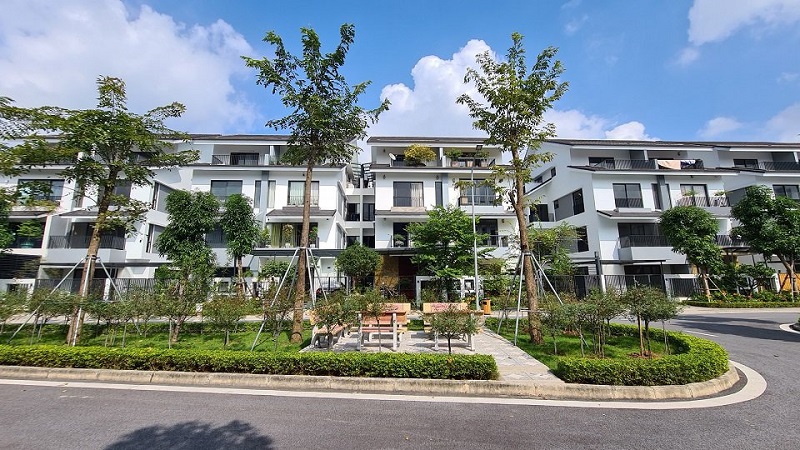 Thiết kế biệt thự song lập - Đẳng cấp và đầy đủ tiện ích 4 biet thu lien ke voi day du tien ich dang cap