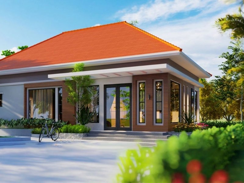 Biệt Thự Mini: Nhỏ Gọn, Tiện Nghi Và Hiện Đại 10 biet thu mini 1 tang o vung ngoai o mang phong cach truyen thong