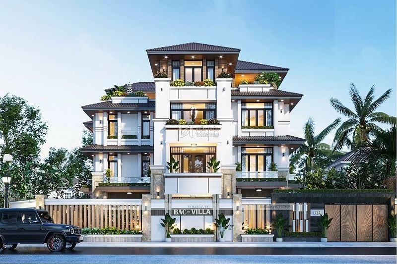 Biệt thự nhà phố là loại nhà phố có quy mô lớn