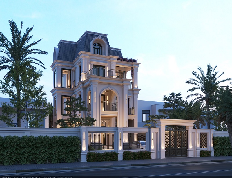 Các phong cách thiết kế biệt thự tại Hà Nội mới nhất hiện nay 1 cac khu biet thu sang trong hien dang tro thanh lua chon hang dau