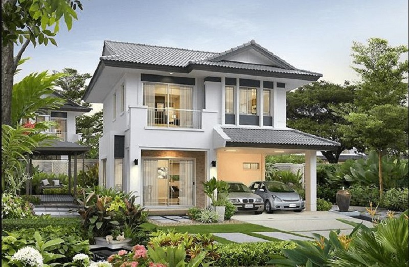Biệt Thự 2 Tầng – Kiến Trúc Hiện Đại, Không Gian Sống Lý Tưởng 7 cach lua chon dien tich cho mau biet thu 2 tang phu hop