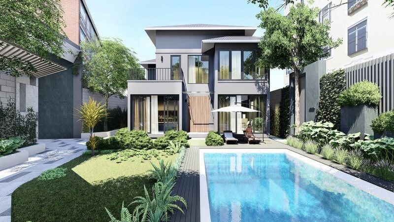 Bí quyết thiết kế mặt bằng biệt thự 2 tầng sang trọng và đẳng cấp 1 can nhac ky cac yeu to quan trong truoc khi thiet ke biet thu 2 tang
