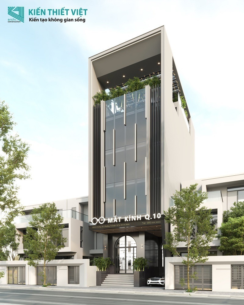 Thiết Kế Mẫu Nhà Có Tầng Hầm Chìm 5x20 Hiện Đại 2 nhà có tầng hầm chìm có cấu trúc như nào
