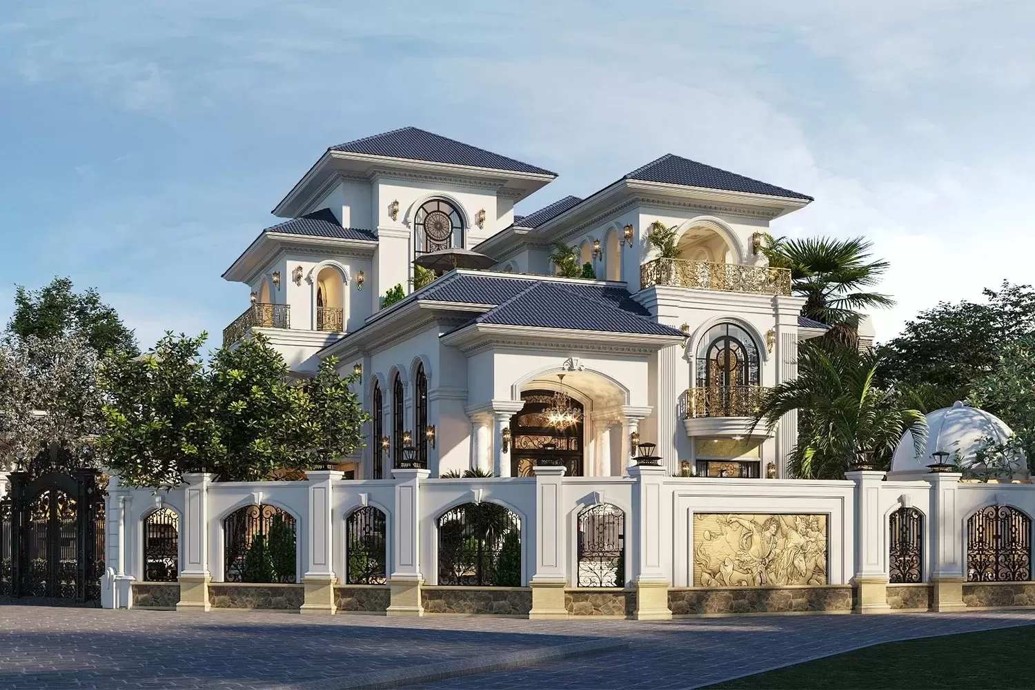 Chi phí và đơn giá thi công biệt thự tân cổ điển mới nhất 6 Chi phí thiết kế là phần không thể thiếu trong quá trình thi công biệt thự