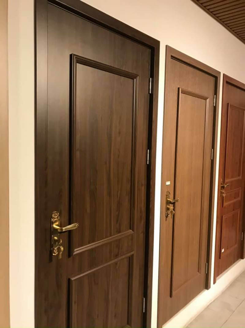 Cửa Tân Cổ Điển Giúp Nâng Tầm Đẳng Cấp Cho Không Gian Sống 3 cua nhua gia go voi mau sac da dang rat dep phu hop voi so thich cua gia chu