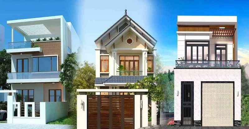 Mẫu Nhà Ống 2 Tầng Mặt Tiền 5m - Đơn Giản Mà Tinh Tế 1 gioi thieu ve nha ong 2 tang mat tien 5m