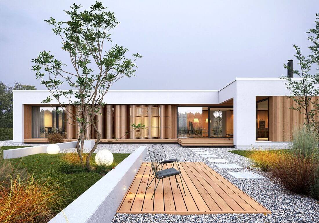 Chiêm ngưỡng những mẫu nhà 1 tầng sang trọng và đẳng cấp 14 khong gian song sang trong va dang cap bac nhat cua mau nha chu l 1 tang
