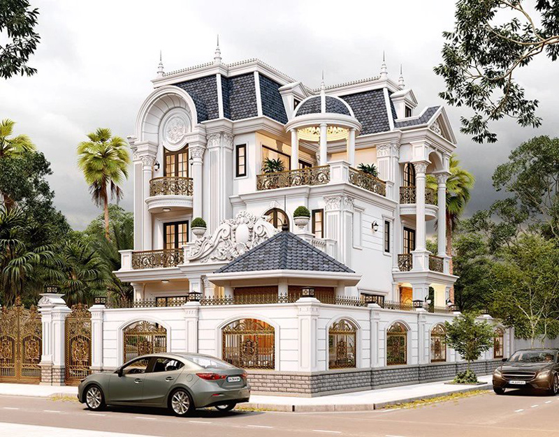 Biệt Thự Sang Trọng - Tạo Dựng Không Gian Sống Đẳng Cấp 2 kien truc chau au th