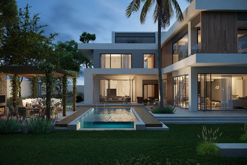 Biệt Thự 100m2 - Thiết Kế Đẹp Mắt Cho Cuộc Sống Hiện Đại 8 mau biet thu 2 tang 100m2 chu l