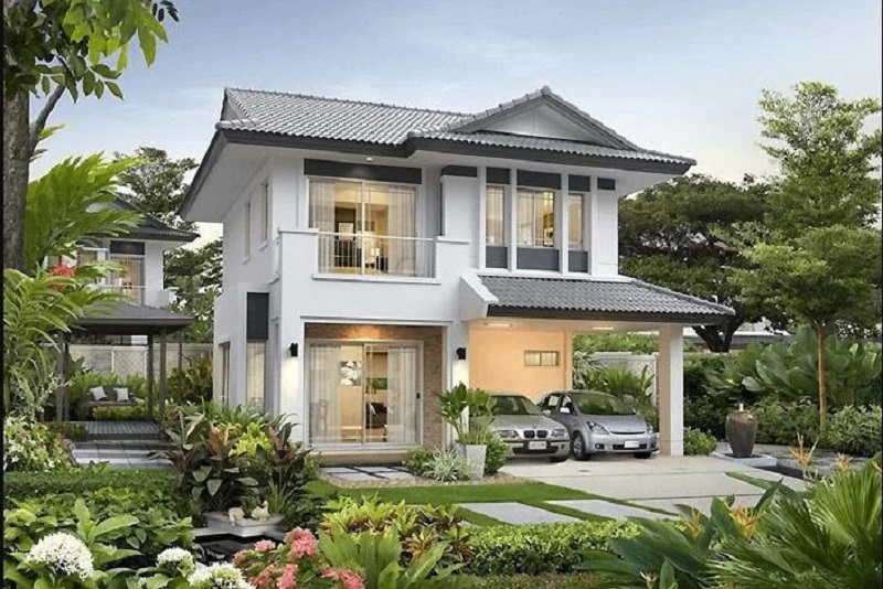 Biệt Thự 100m2 - Thiết Kế Đẹp Mắt Cho Cuộc Sống Hiện Đại 6 mau biet thu nha vuon 2 tang 100m2
